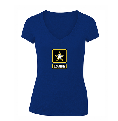 Women's  U.S. ARMY V Neck T-Shirt