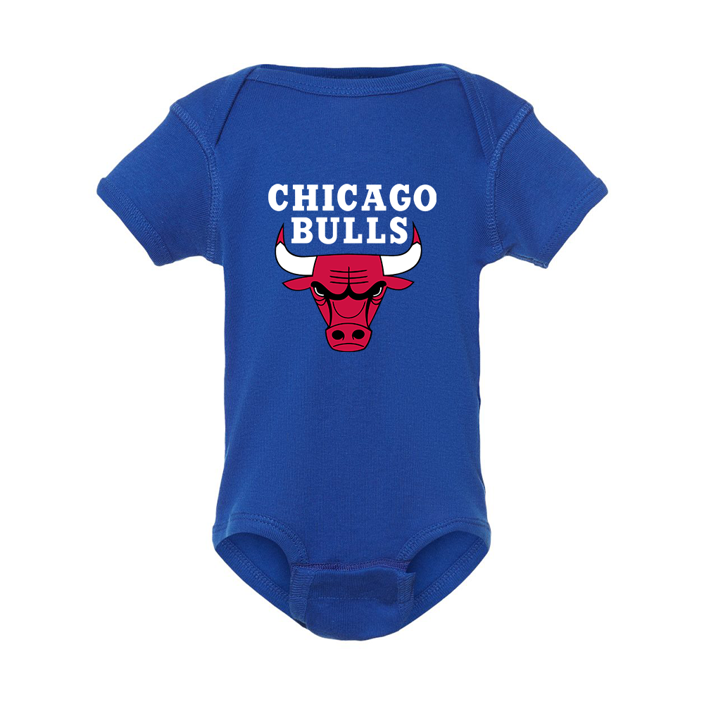 Chicago Bulls Baby Romper Onesie