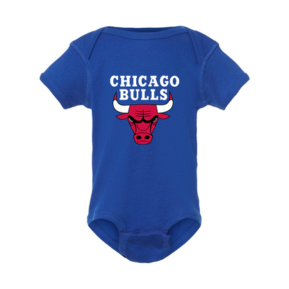 Chicago Bulls Baby Romper Onesie