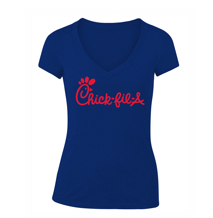 Women's Chick-fil-A  V Neck T-Shirt