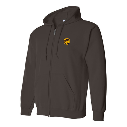 Men's UPS Zipper  Hoodie