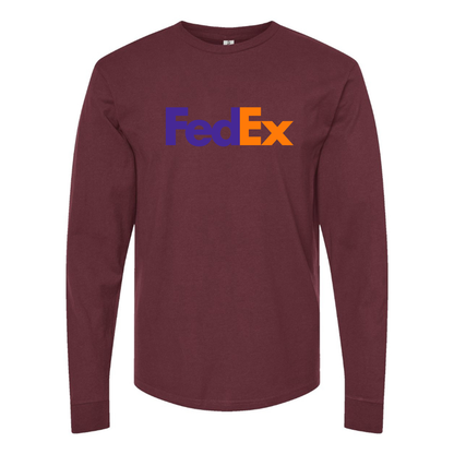 Men's FedEx Long sleeves T-Shirt