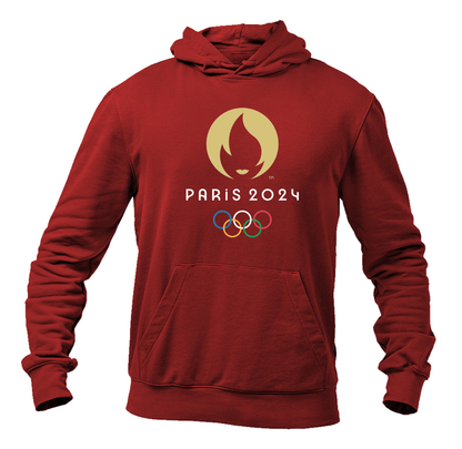 Men's New Olympics 2024 Paris Logo Pullover  Hoodie