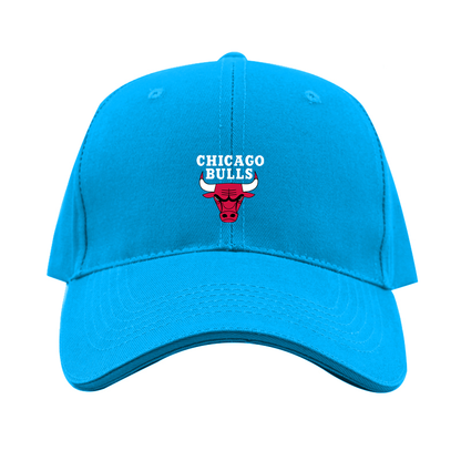 Chicago Bulls Dad Baseball Cap Hat