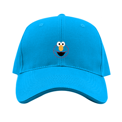 Sesame Street Elmo Face Dad Baseball Cap Hat