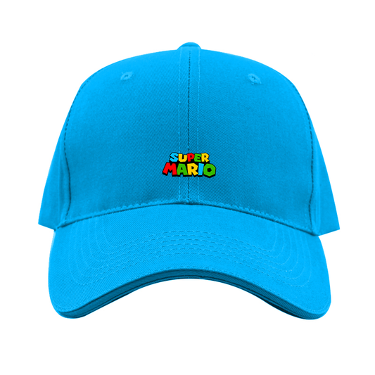 Super Mario Dad Baseball Cap Hat