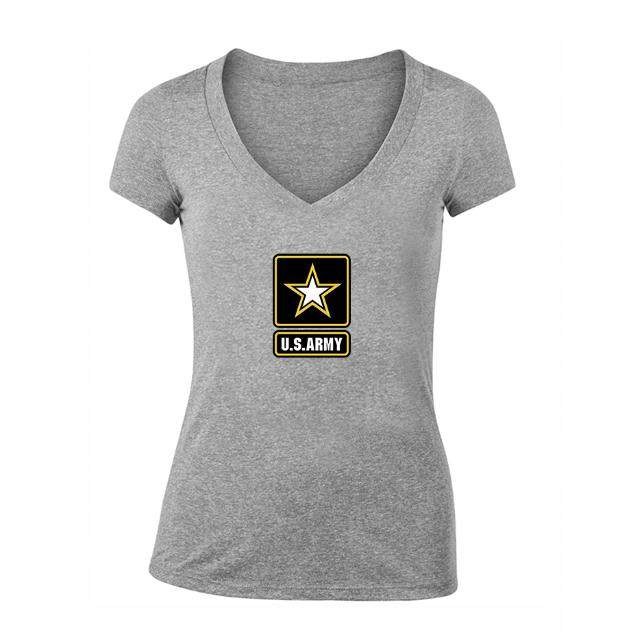Women's  U.S. ARMY V Neck T-Shirt