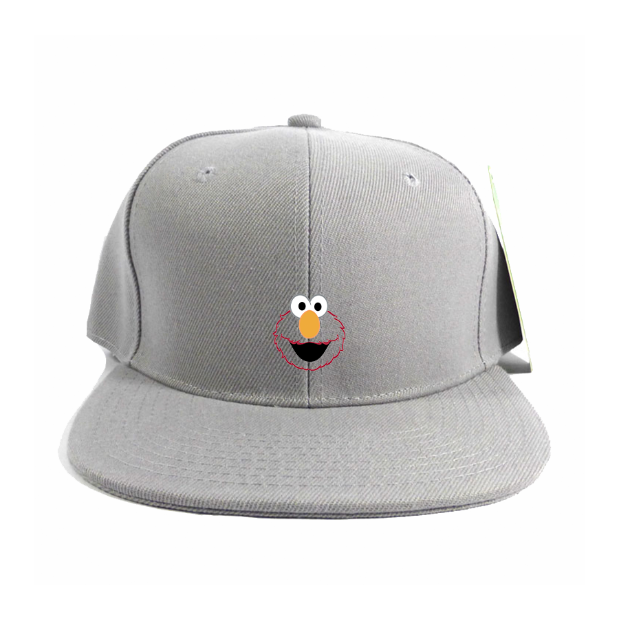 Sesame Street Elmo Face Snapback Hat