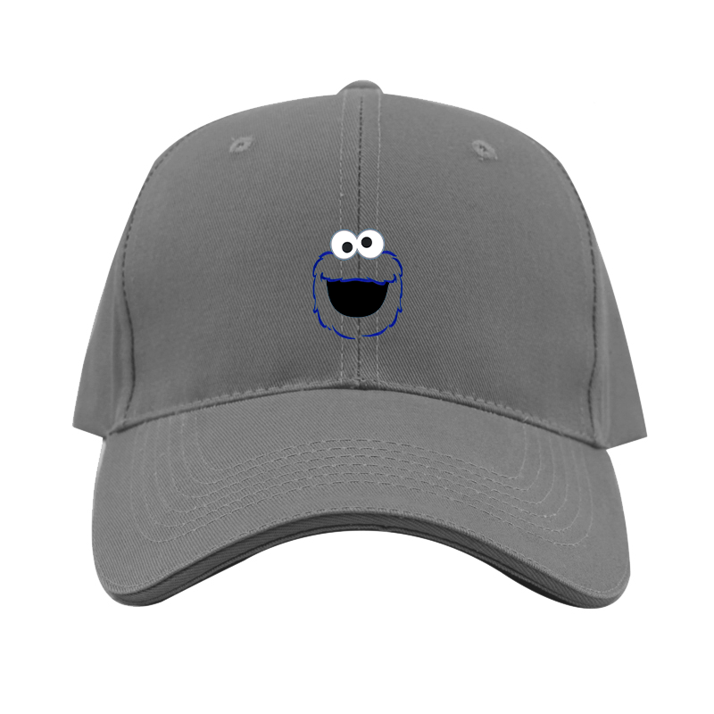 Sesame Street Cookie Monster face Dad Baseball Cap Hat