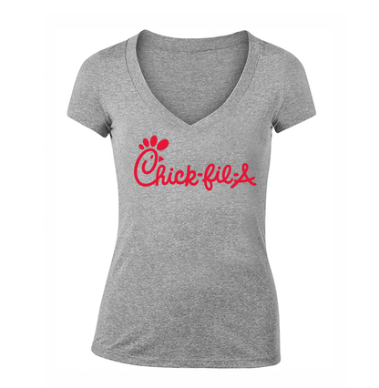 Women's Chick-fil-A  V Neck T-Shirt