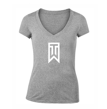 Women's  Tiger Woods V Neck T-Shirt