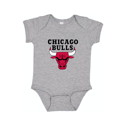 Chicago Bulls Baby Romper Onesie