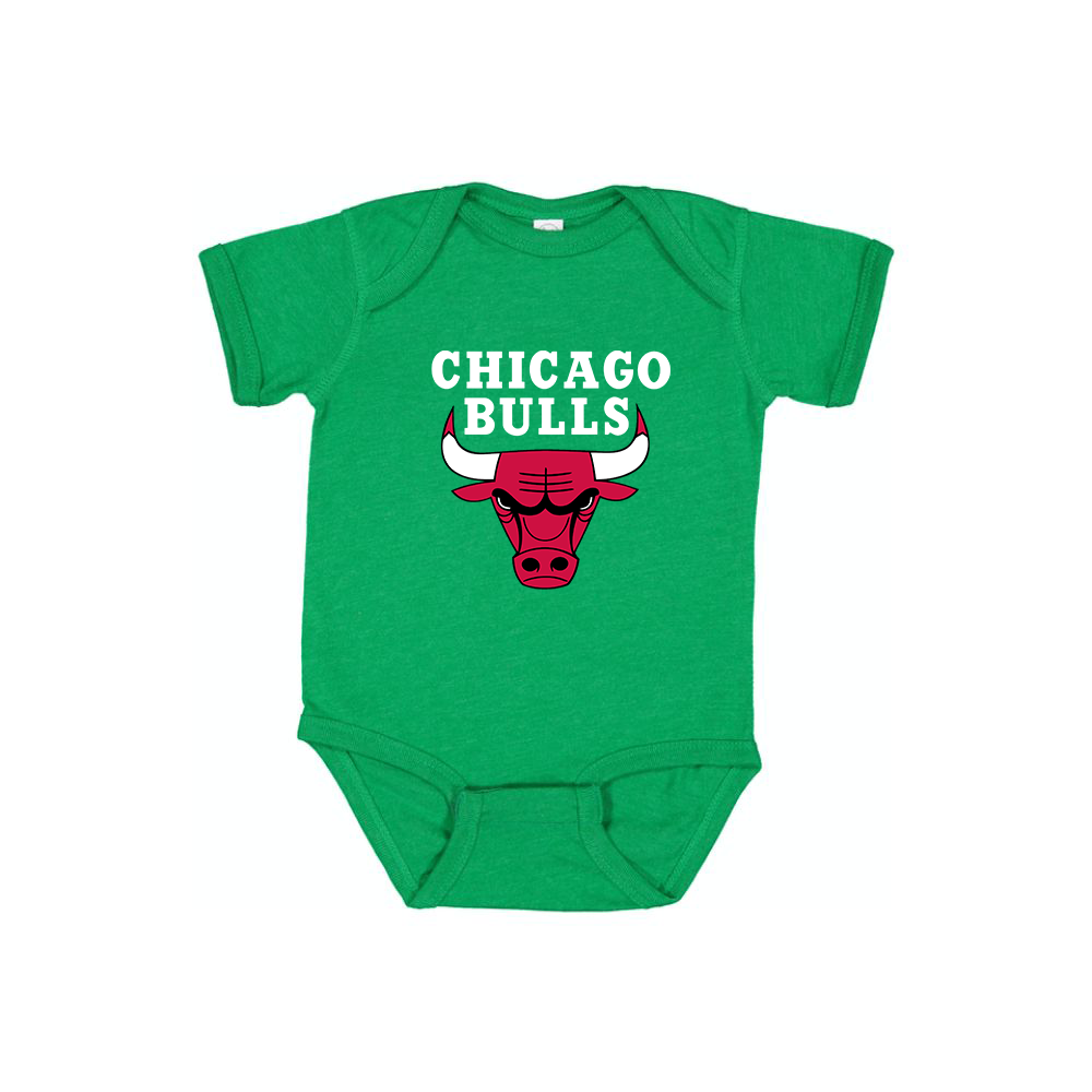Chicago Bulls Baby Romper Onesie