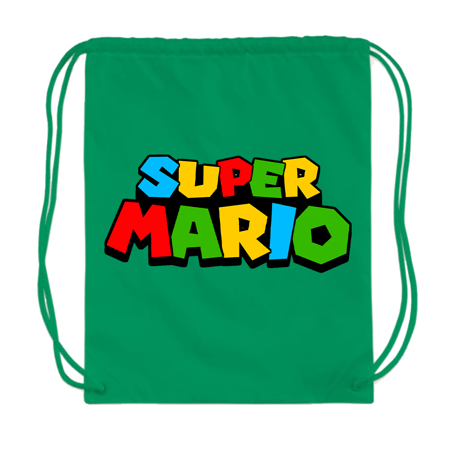 Super Mario Drawstring Bag