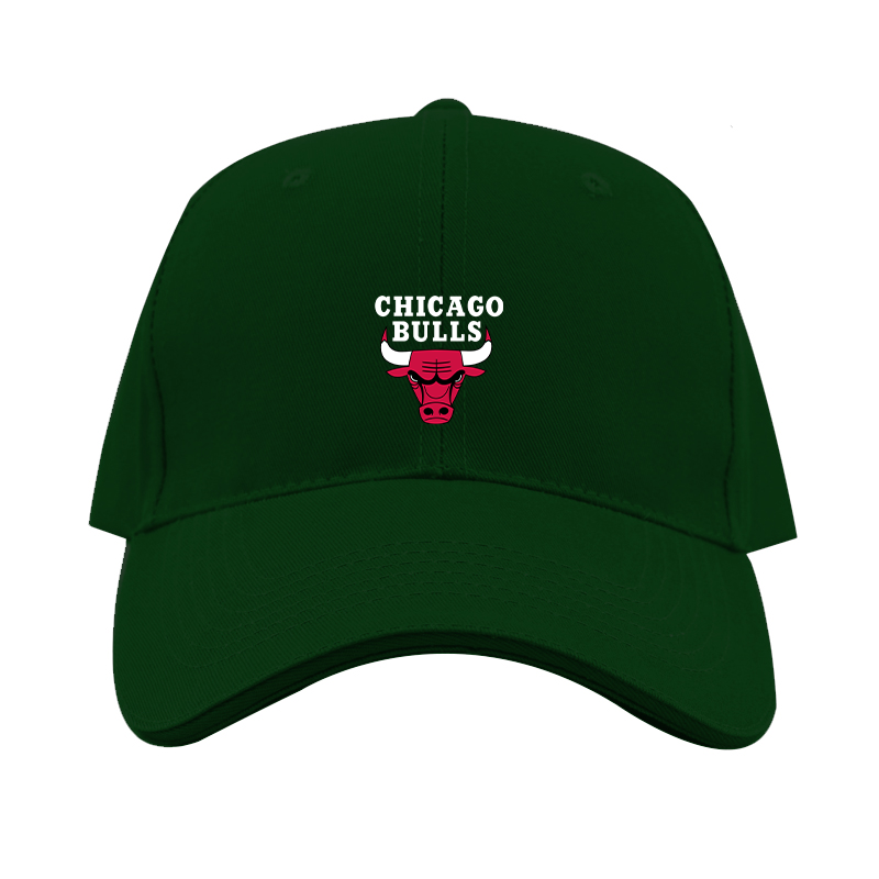 Chicago Bulls Dad Baseball Cap Hat