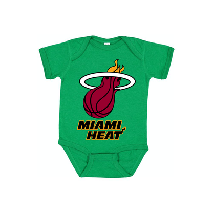 Miami Heat Baby Romper Onesie