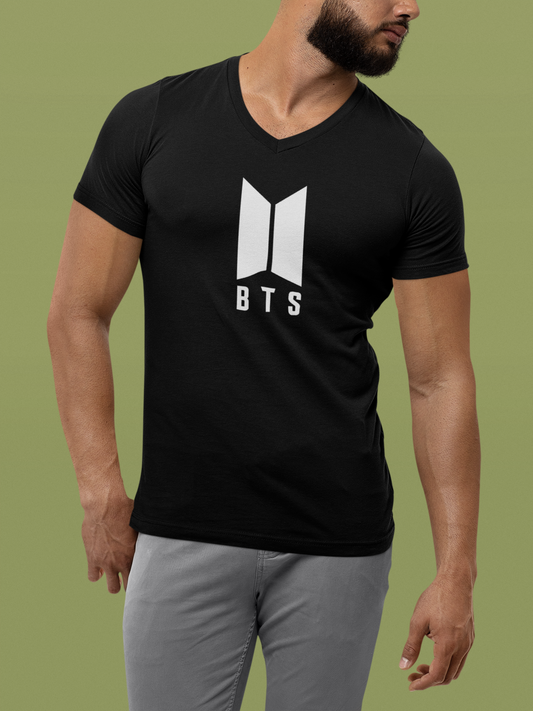 BTS BELLA  CANVAS  Jersey V-Neck Tee