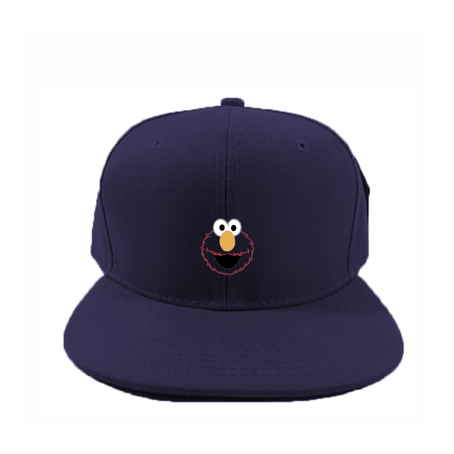 Sesame Street Elmo Face Snapback Hat