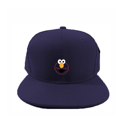 Sesame Street Elmo Face Snapback Hat