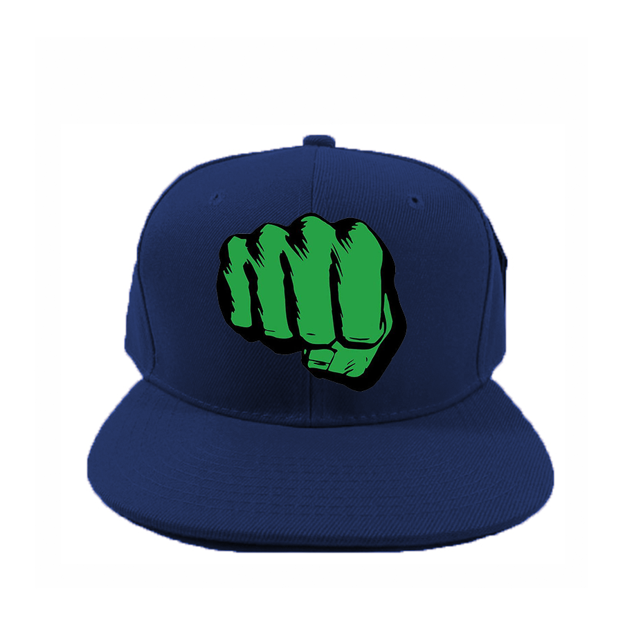 Hulk Punch Snapback Hat