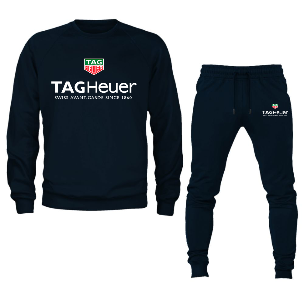 Unisex TAG Heuer Crewneck Sweatshirt Joggers Suit