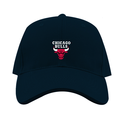 Chicago Bulls Dad Baseball Cap Hat