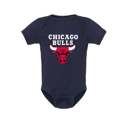 Chicago Bulls Baby Romper Onesie