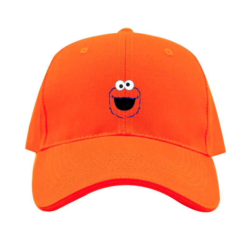 Sesame Street Cookie Monster face Dad Baseball Cap Hat