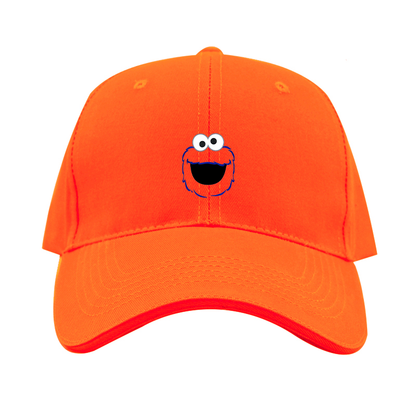 Sesame Street Cookie Monster face Dad Baseball Cap Hat