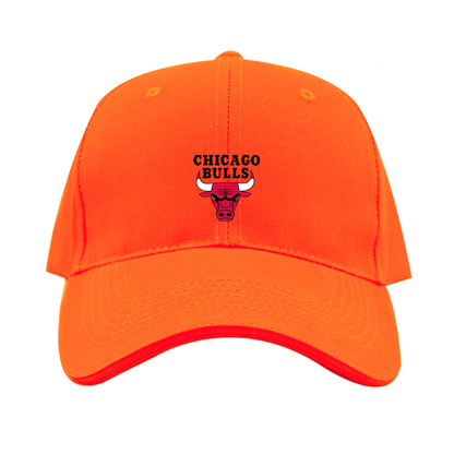 Chicago Bulls Dad Baseball Cap Hat