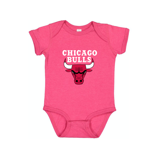 Chicago Bulls Baby Romper Onesie