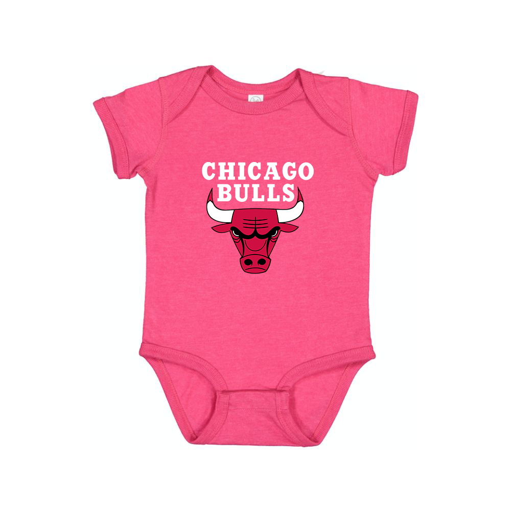 Chicago Bulls Baby Romper Onesie