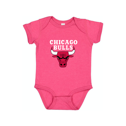 Chicago Bulls Baby Romper Onesie