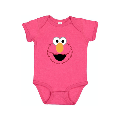 Sesame Street Elmo Face Baby Romper Onesie