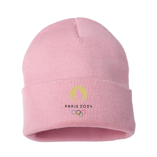 New Olympics 2024 Paris Logo Beanie Hat