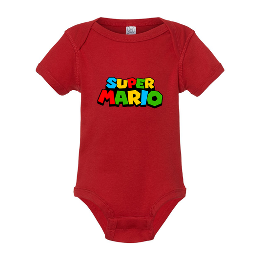 Super Mario Baby Romper Onesie