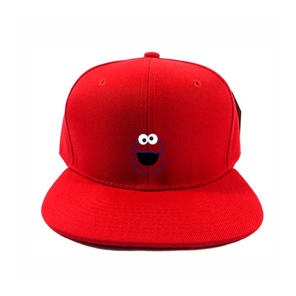 Sesame Street Cookie Monster face Snapback Hat