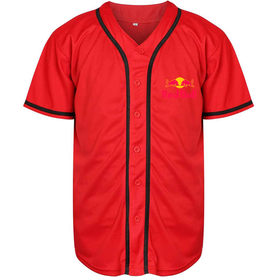 Men's Red Bull Baseball Jersey