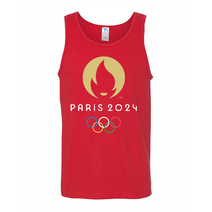 Men's New Olympics 2024 Paris Logo Tank Top