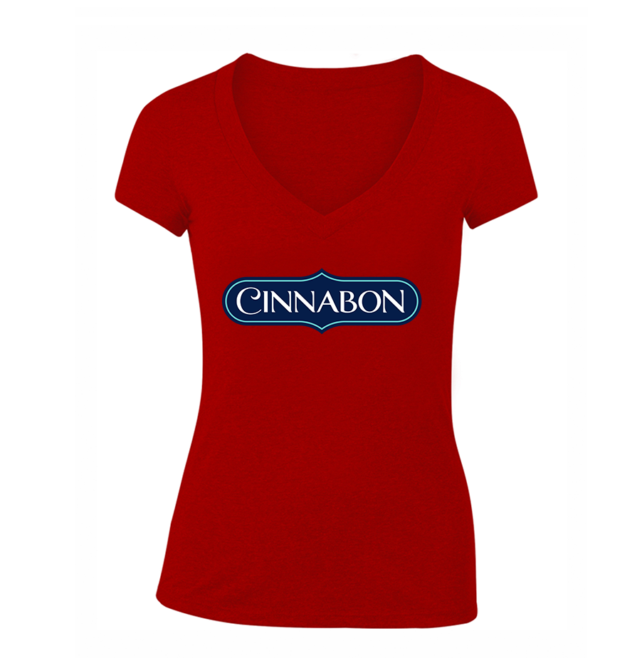 Women's Cinnabon V Neck T-Shirt