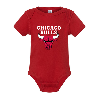 Chicago Bulls Baby Romper Onesie