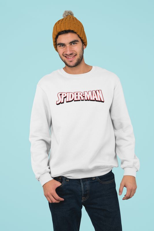 Men's Spider Man Gildan Heavy Cotton Long Sleeve T-Shirt