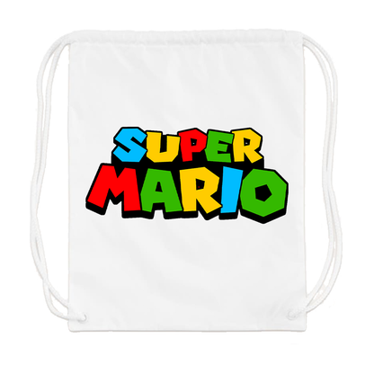 Super Mario Drawstring Bag