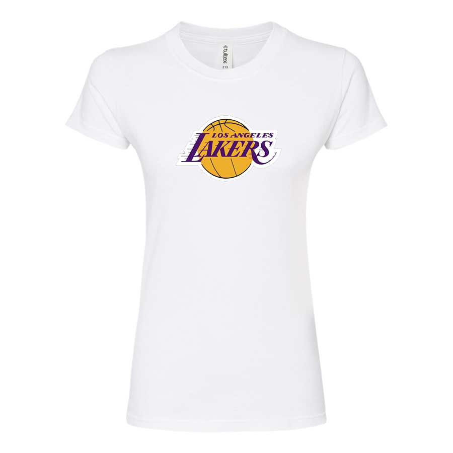 Women's Los Angeles Lakers Round Neck T-Shirt