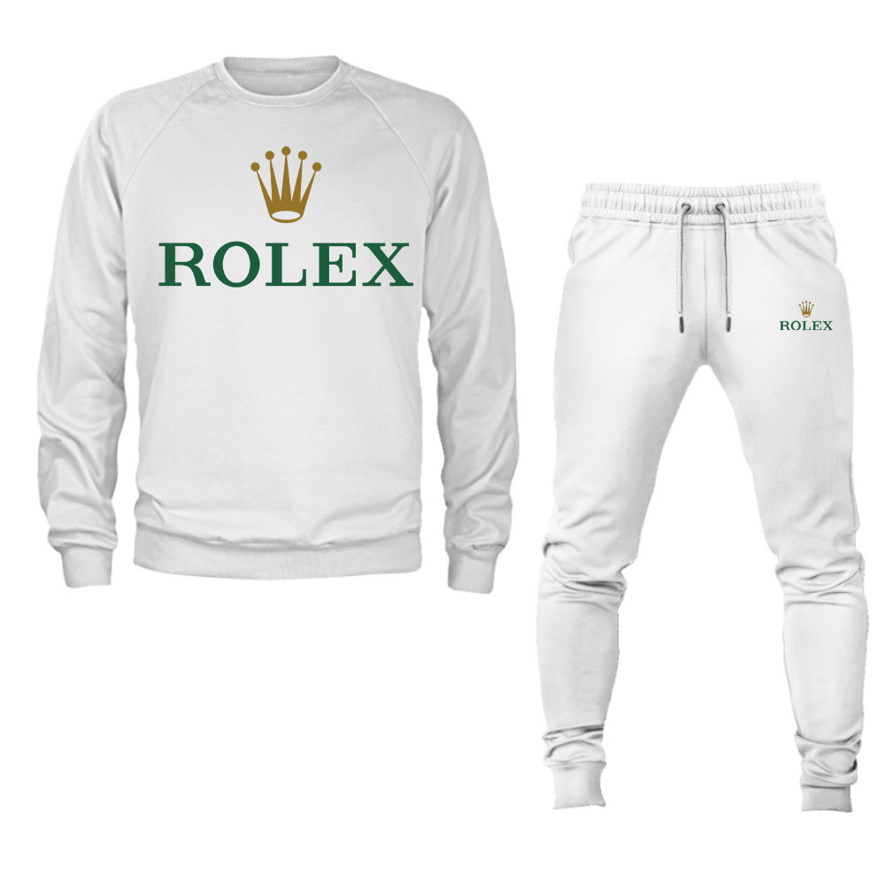 Unisex Rolex Crewneck Sweatshirt Joggers Suit