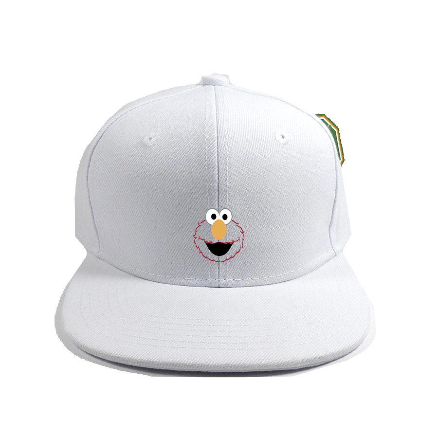 Sesame Street Elmo Face Snapback Hat