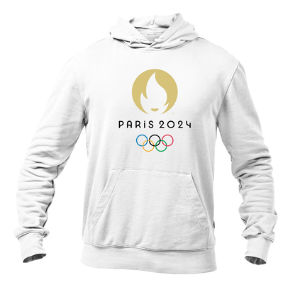 Men's New Olympics 2024 Paris Logo Pullover  Hoodie