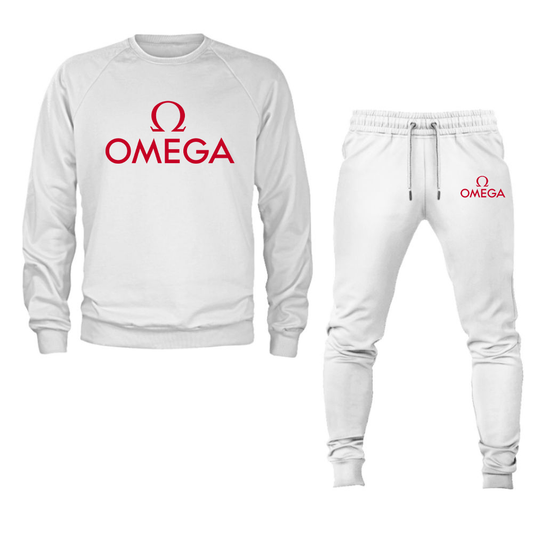 Unisex Omega  Crewneck Sweatshirt Joggers Suit