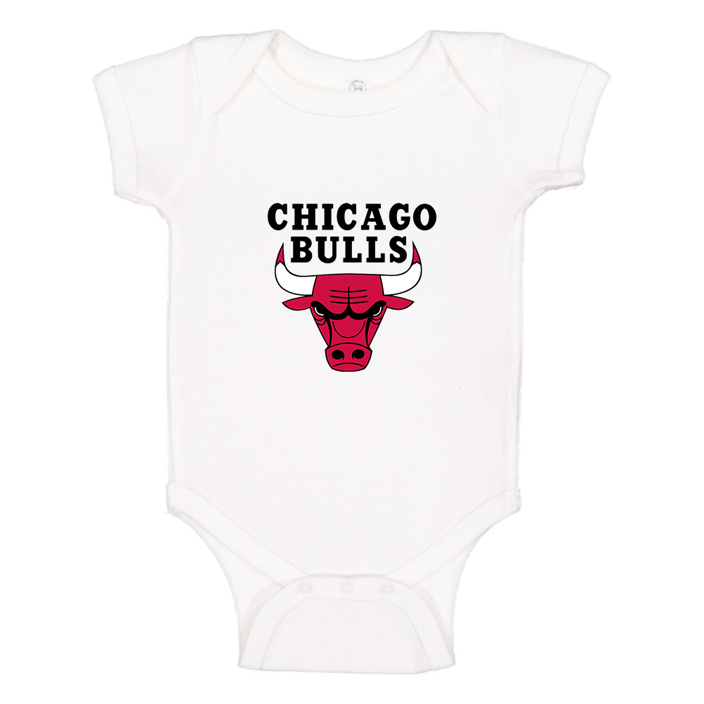 Chicago Bulls Baby Romper Onesie