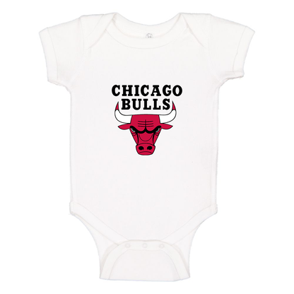 Chicago Bulls Baby Romper Onesie